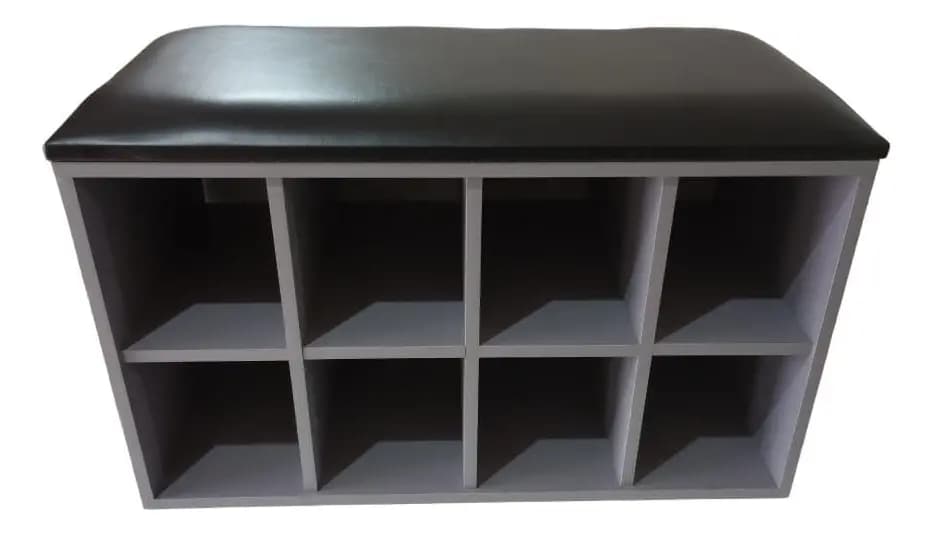 Sapateira 80 cm Cinza