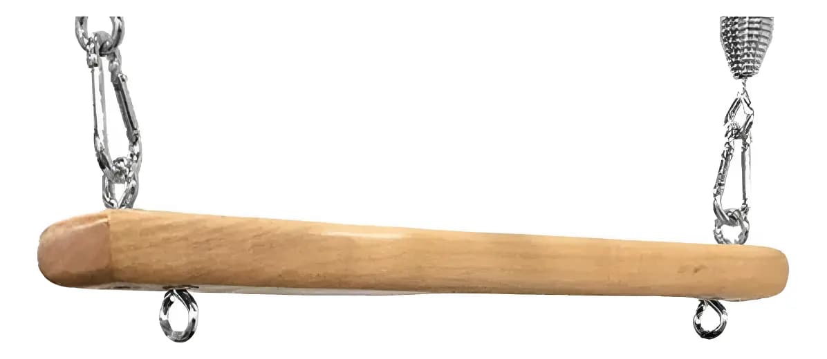 Barra trapézio abdominal madeira